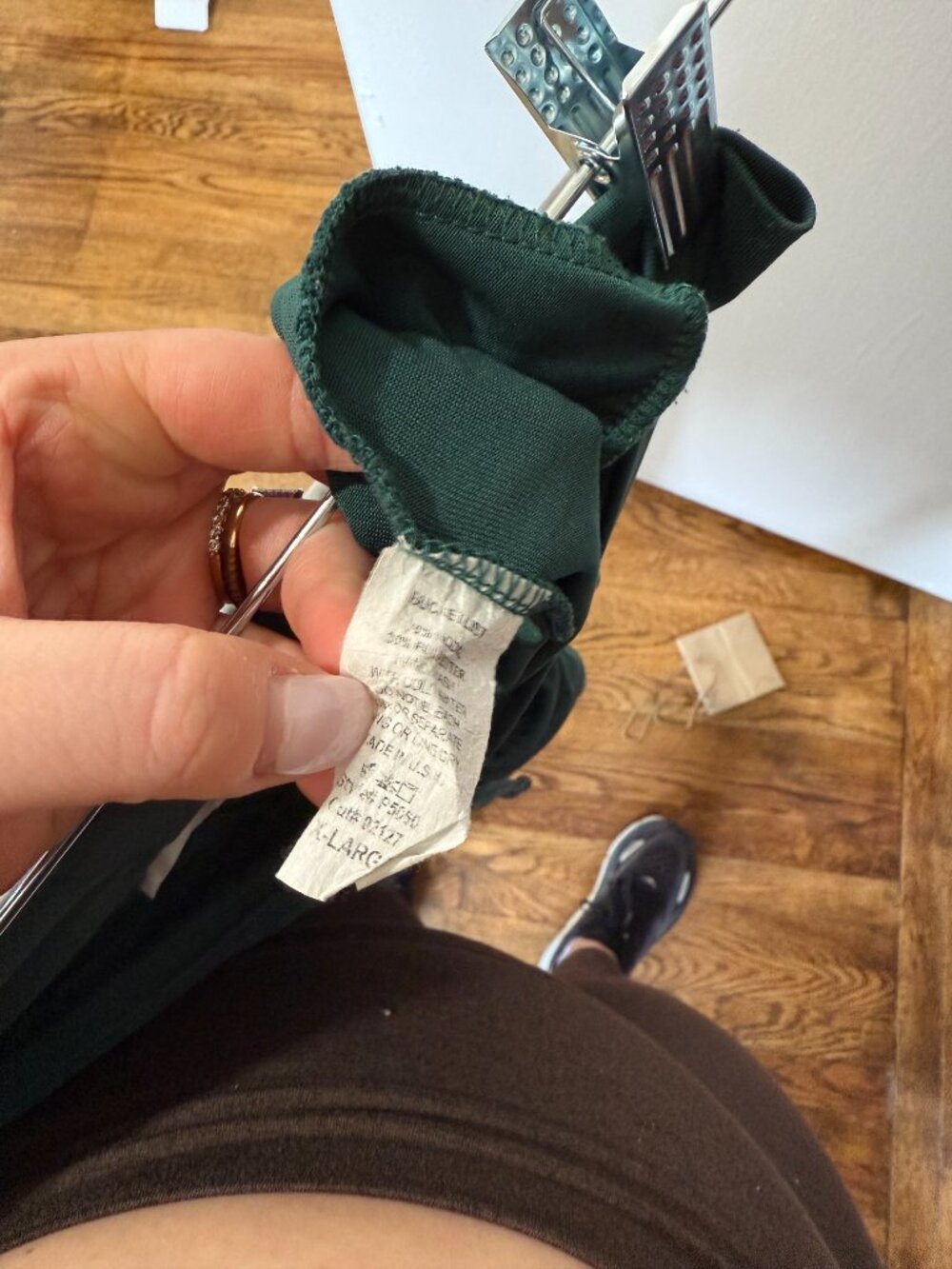 VICI Grenada Tie Front Modal Blend Pants Green XL 🌿✨ - Picture 7 of 7